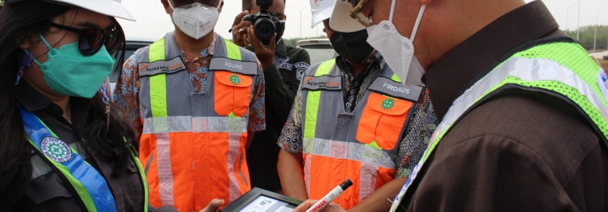 Kunjungan Bupati Majalengka di Lokasi Pembangunan Akses BIJB Kertajati