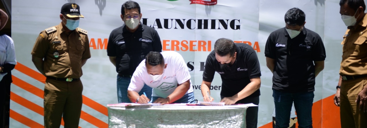 Penandatanganan MOU Kerjasama Kampung Berseri ASTRA (KBA) ASTRA Tol Cipali